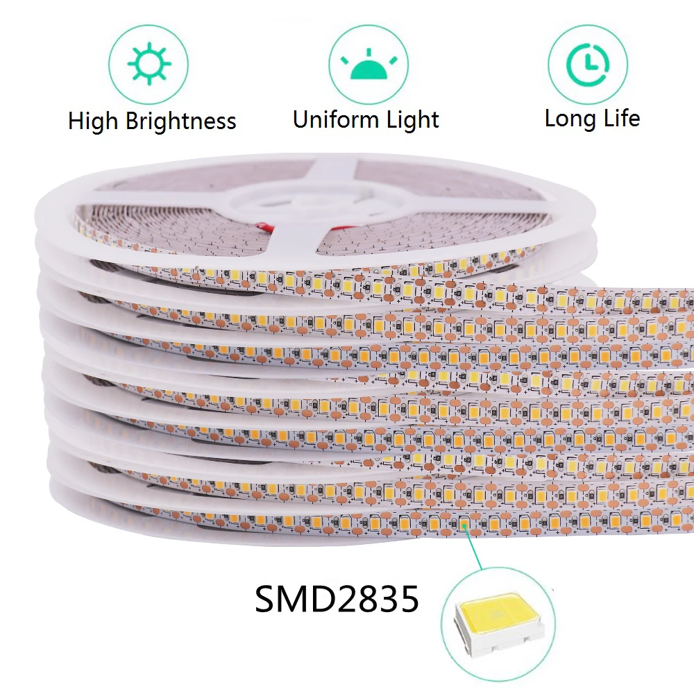 10m 120led m 1led cortou luzes de