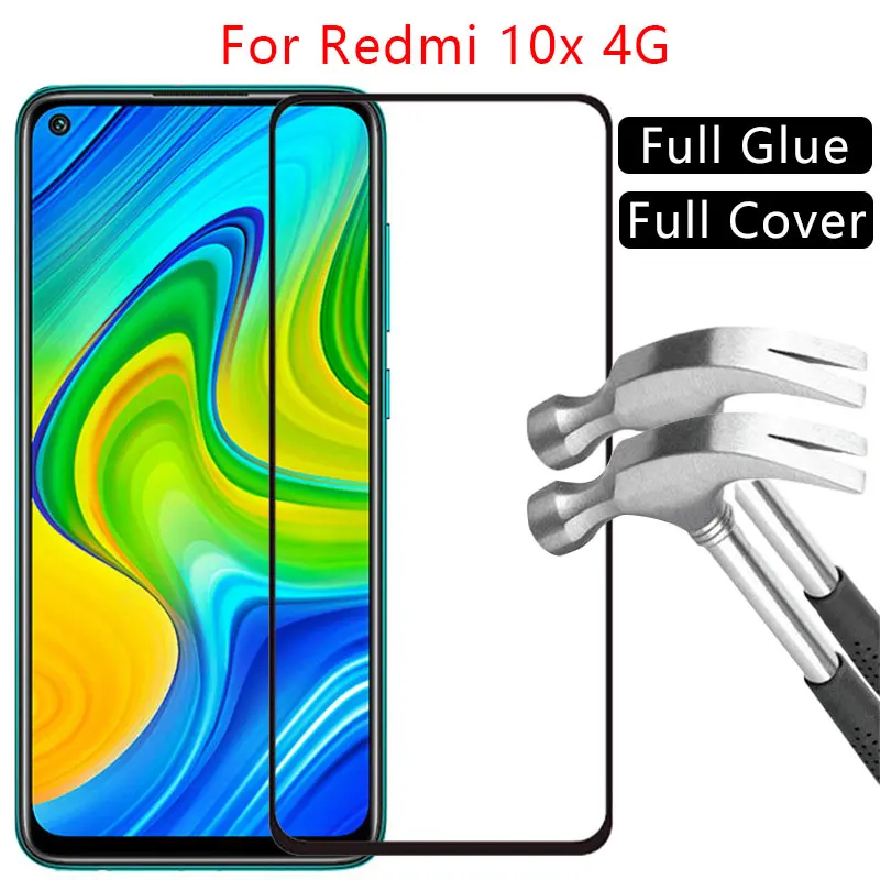 Защитное стекло для redmi 10x4g защита экрана закаленное xiaomi ksiomi readmi 10 x x10 redmi10x пленка