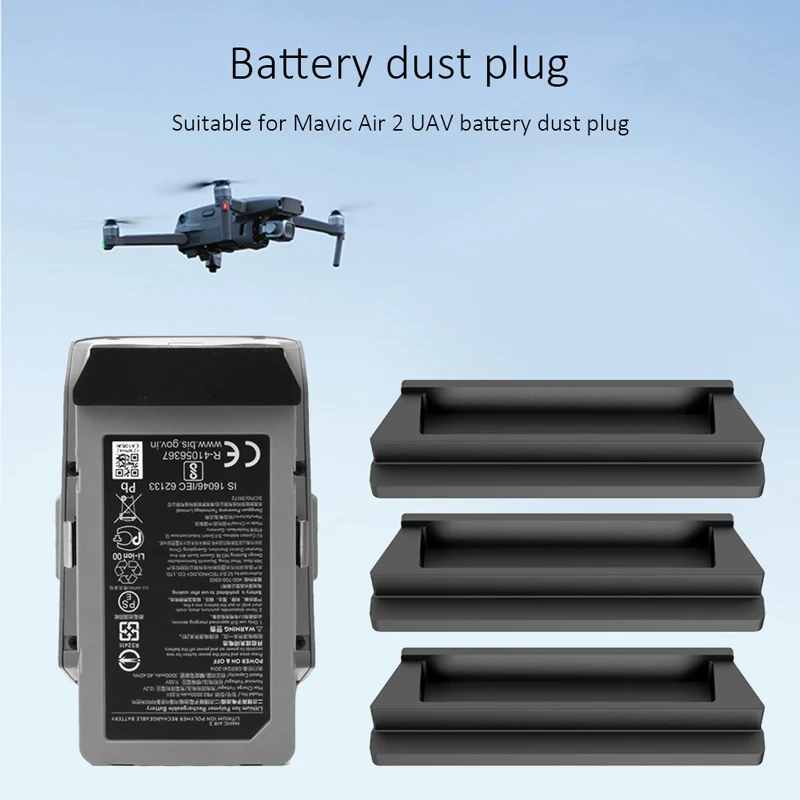 Battery Charging Port Protector Cover Cap Silicone Dust-proof for DJI Mavic Air 
