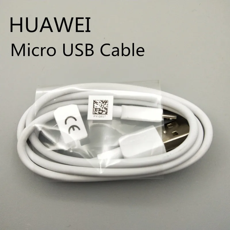 2A 100 см Micro usb-кабель для передачи данных из линейку оригинальных запчастей для HUAWEI быстрая Зарядное устройство кабель для P7 P8 P9 P10 lite mate 7 8 s Honor 7x6 6a 6x 6c 5c 7 6s - Цвет: no box