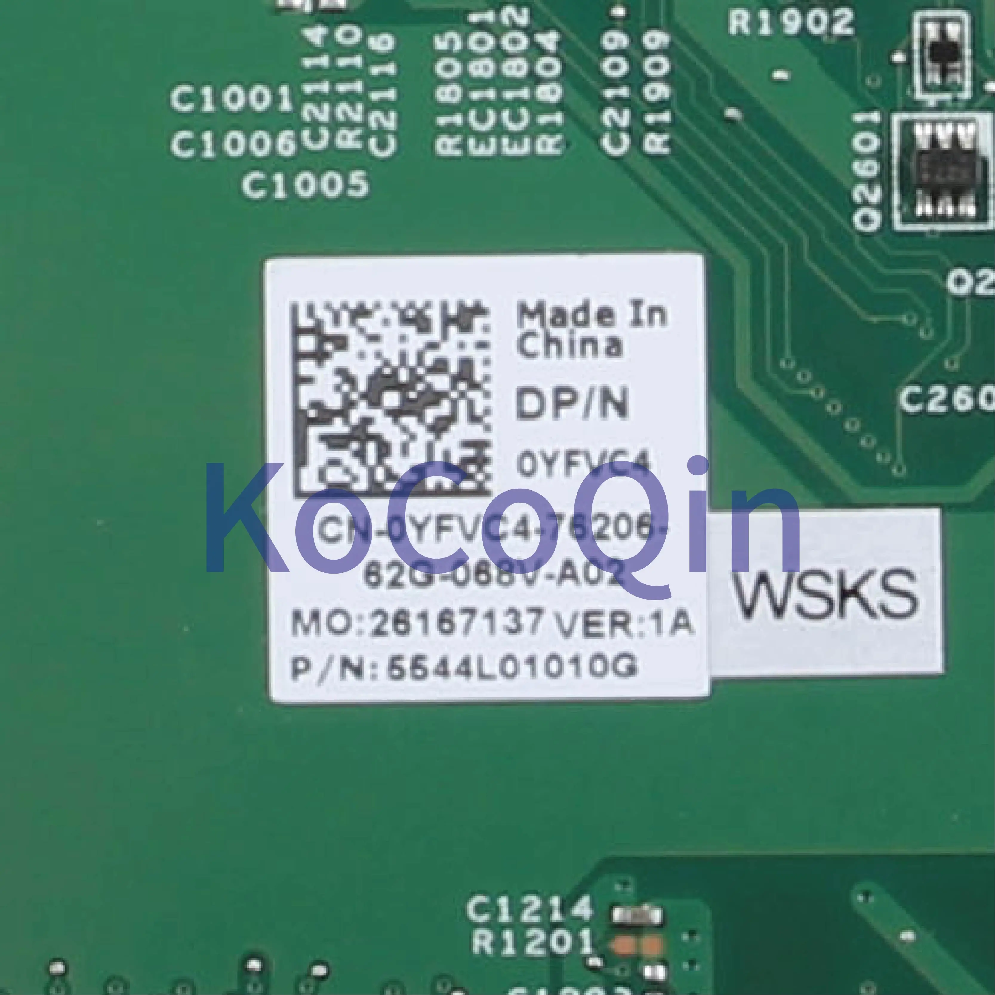 Placa-mãe para Laptop Kocoqin Inspiron 14r 3437 5437 Drive Gt740m 2g Drive Drive 0yfvc4 20051 Placa-mãe para notebook - Imagem 6