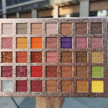 

GUICAMI 35Color shiny eye shadow special color gloss Sequin matte eye shadow makeup LongLasting eye shadow beauty cosmetic TSLM