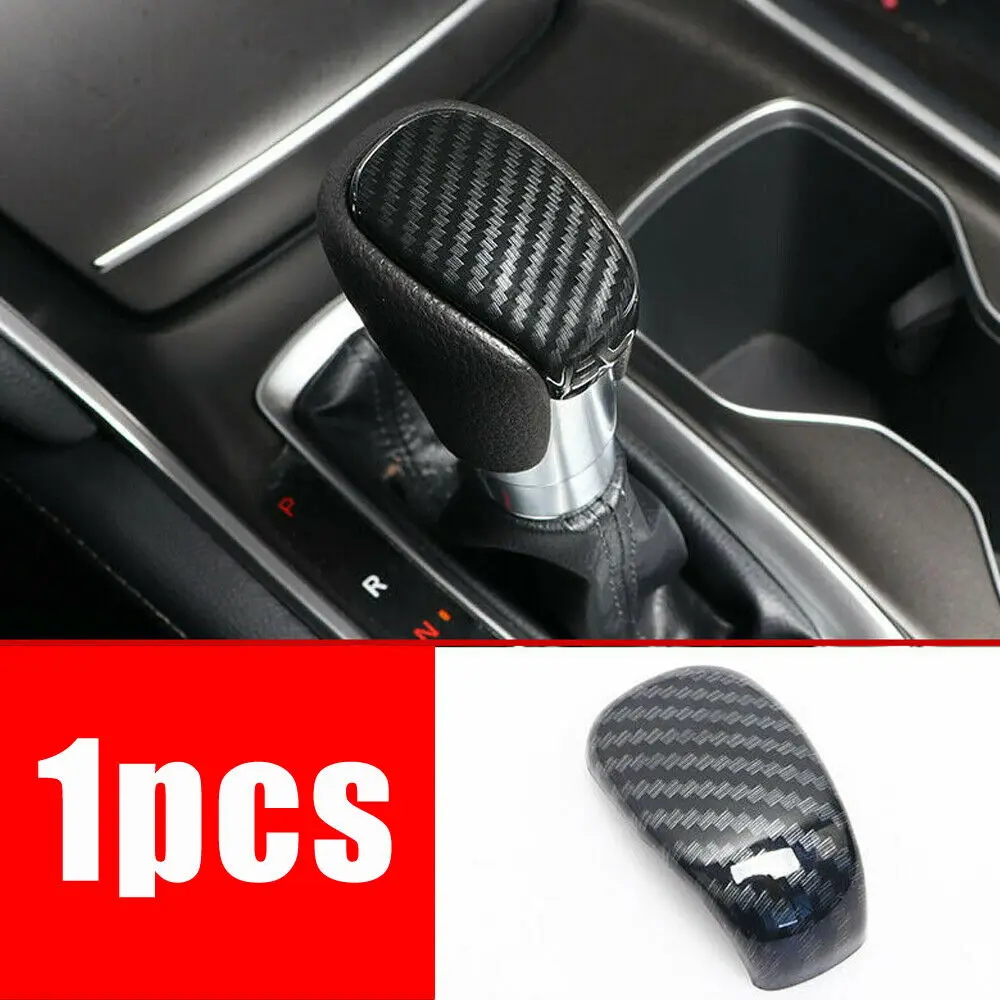 ABS углеродное волокно рычаг переключения передач Ручка коробка Крышка Накладка