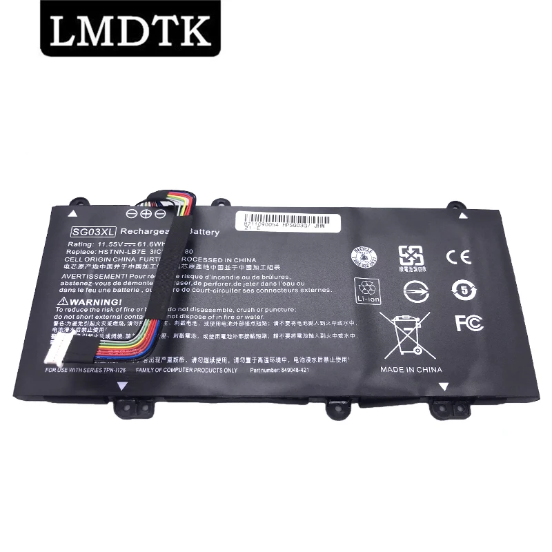 LMDTK Новый SG03XL Аккумулятор для ноутбука