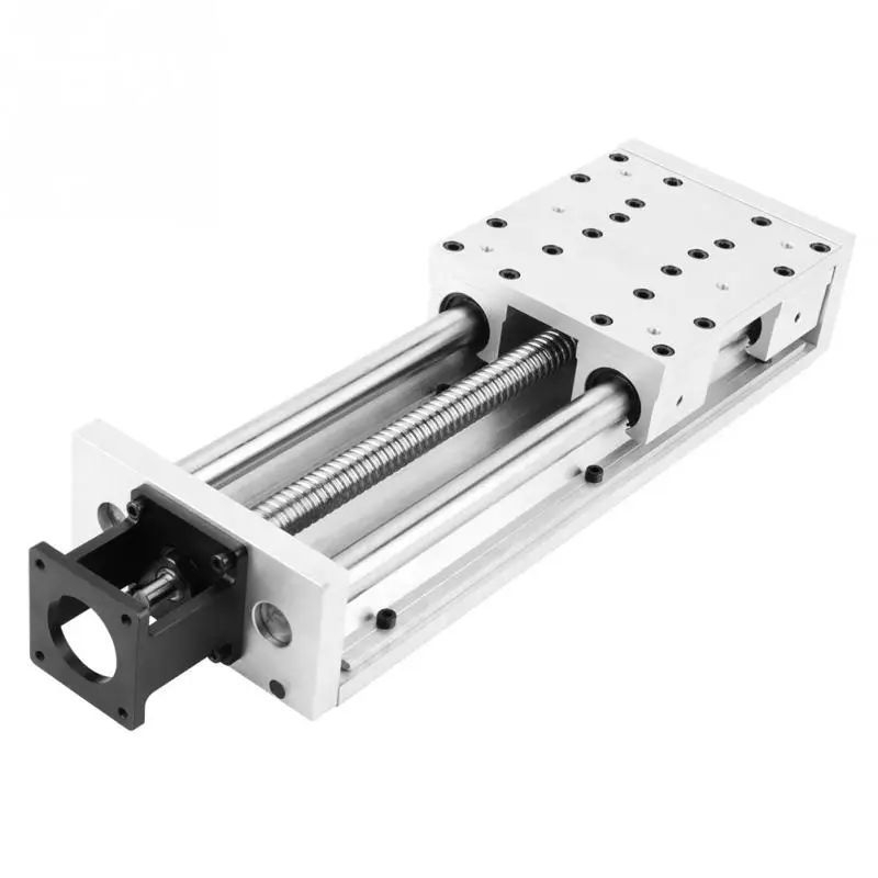 

SFU1605 200mm7.87inch High Accuracy Manual Sliding Table Ball Screw Linear Stage Slide Stroke