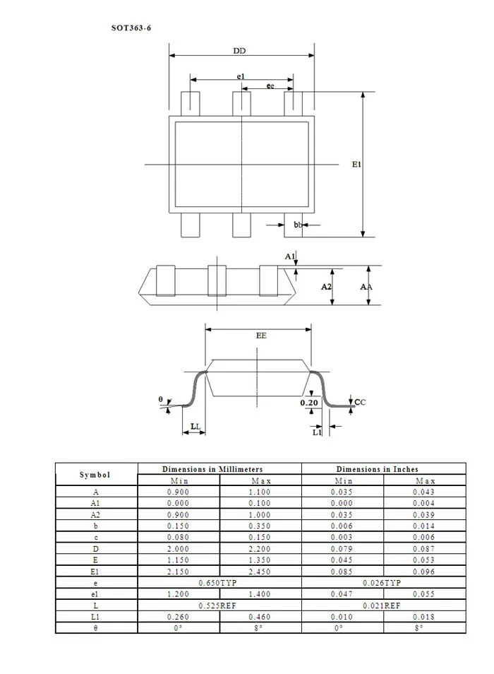 SOT-363 ׽Ʈ socket SOT363 , ȭ ׽Ʈ  (͹̳ ) 2.54mm