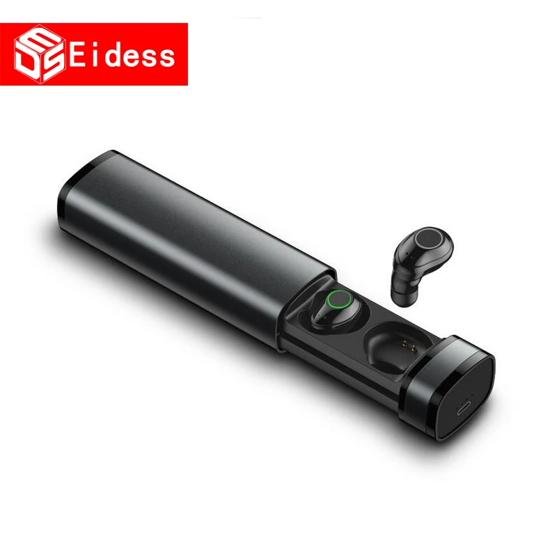 

New TWS 5.0 Bluetooth wireless headset with dual microphone portable charging box headset for Xiaomi iphone gaming headset