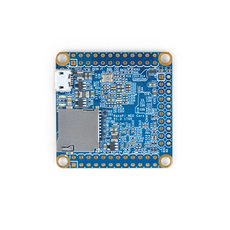 NanoPi NEO Core board cortexA7 Allwinner H3 IoT макетная плата 4 * Cortex A7 до 1 2 ГГц с 256 Мб DDR3