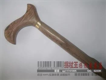 

European handle elderly wooden crutch stick wood wooden cane