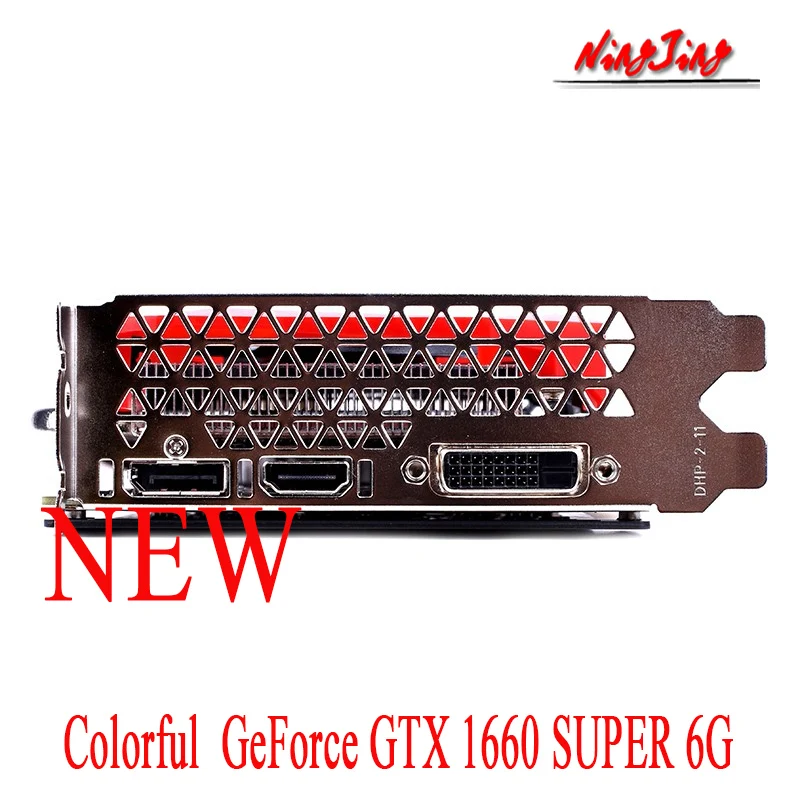 gpu pc Colorful iGame GeForce GTX 1660 SUPER NEW 1660S  12nm 6G 192bit Video Cards GPU Desktop CPU Motherboard graphics card for desktop