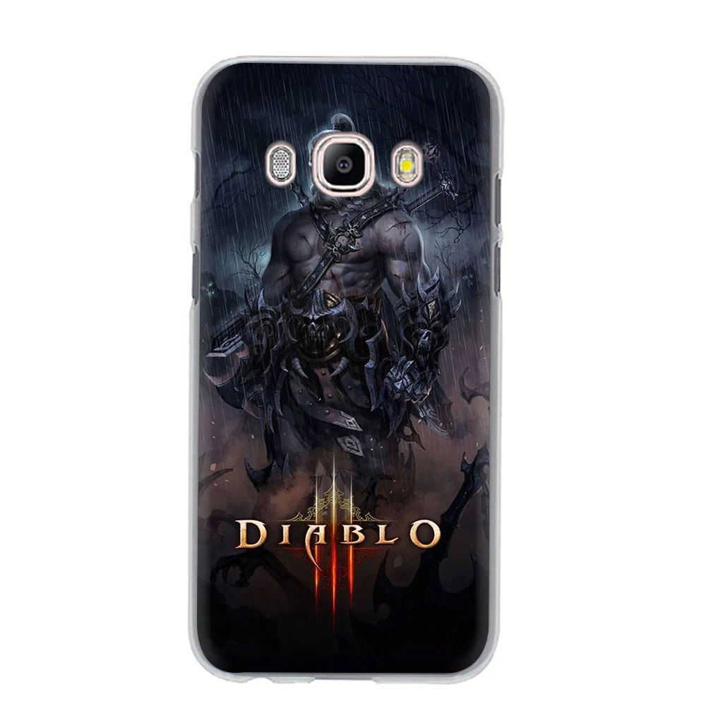 Diablo жесткий чехол для телефона с рисунком в виде обложка чехол для Samsung Galaxy A3 A5 A6 A7 A8 A9 A10 A30 A40 A50 A70 - Цвет: H11