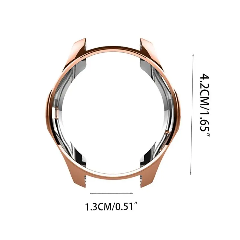 46 мм покрытие ТПУ против царапин рамка Защитная крышка оболочка для samsung gear S3 классический S4 Galaxy Watch JUL31