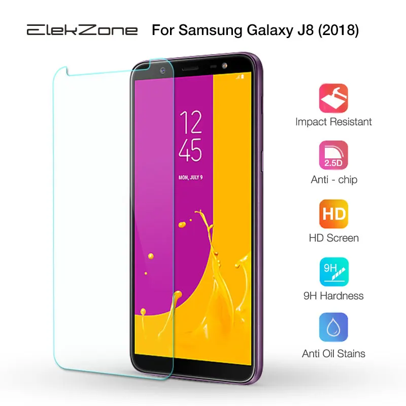 Закаленное стекло для Samsung Galaxy J3 J8 J4 J6 A6 A8 Plus 2018 J5 J7 2017 9H Защита экрана S10E