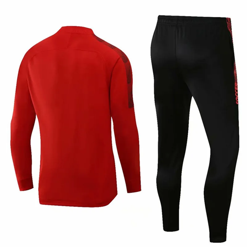 Спортивный костюм для детей и взрослых комплект из Джерси с длинным рукавом