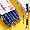 Deli Gel Pen Set 0.5mm Bullet Retractable Learning Writing Ballpoint Pens Ink color Blue Black Red School Office Stationery 2