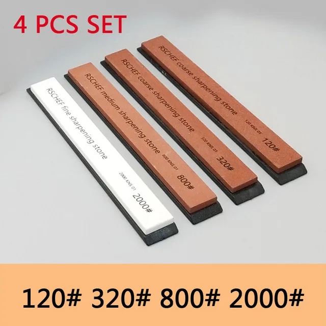 4pcs-A 60-3000 устройство для шлифовальной заточки ножей точильный камень вода для ножей кухонные инструменты - Цвет: 4pcs-A