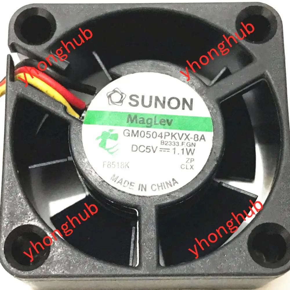 Ventilador de Refrigeração do Servidor Sunon v 1.1 w 40x40x20mm Gm0504pkvx-8a B2333.f.gn dc 5 - Imagem 3