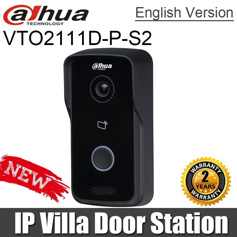 Новый оригинальный телефон Dahua VTO2111D P S2 замкнутый на две двери|wifi video|wifi wifivideo wifi |