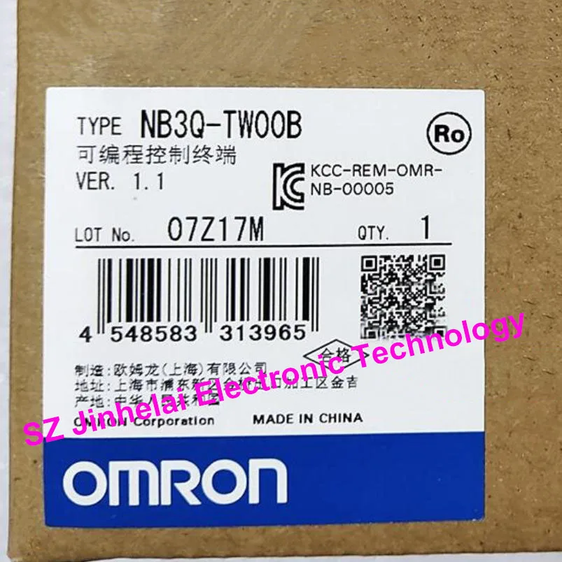 

New and original NB3Q-TW00B OMRON 3.5 inches Programmable terminal