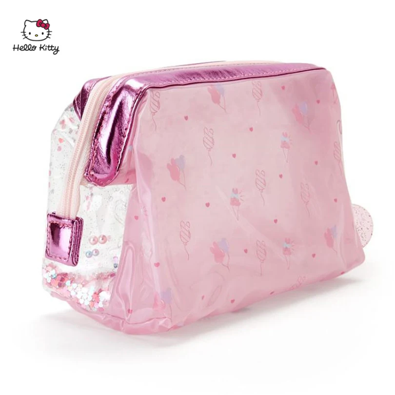 HELLO KITTY женский ретро Европейский стиль Желейный клатч сумочка модная однотонная Сумочка прозрачная диагональная посылка ПВХ сумка