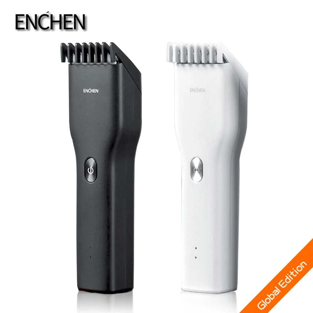 

Orignal Enchen Boost Electric Hair Clippers Trimmer Cutter Machine Adjustable Comb For Men's Kids USB Rechargeable Cordless
