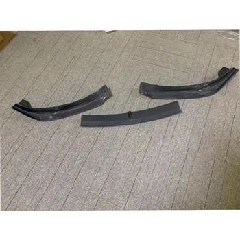

3pcs/set Model 3 Carbon Fiber Front Chin Lip Protector for Tesla Model 3 Sedan 4 Door 2017 UP