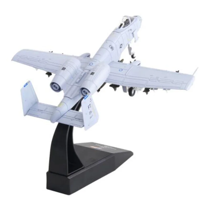 Модель истребителя A10, модель 1/100 года, американский военный самолет, игрушечный самолет, подарки для взрослых и детей, демонстрационная коллекция