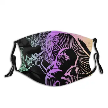 

protective mask with filter Magic Mushroom Smoking anti dust PM2.5 reuse adult teen child girl