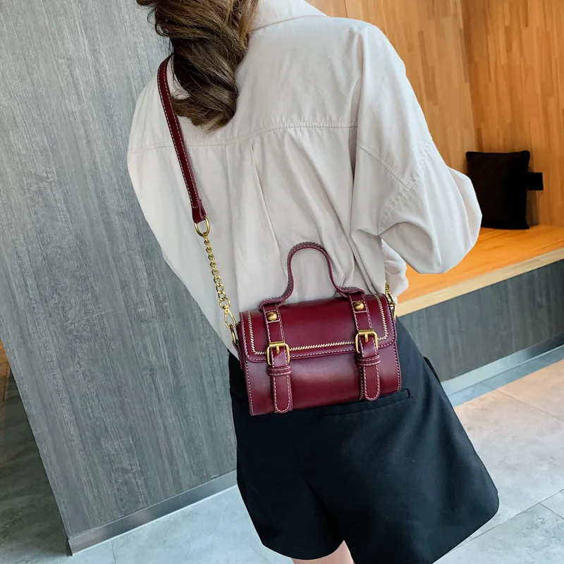 

2019 Spring New Style Versatile Bag Women's INS Trend GIRL'S Handbag Korean-style Simple Crossbody Bag