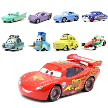 

Disney Pixar Cars Pull-back Car McQueen Jackson Storm Cruz Ramirez Mater Diecast Metal Alloy Cars Model Toys For Kids