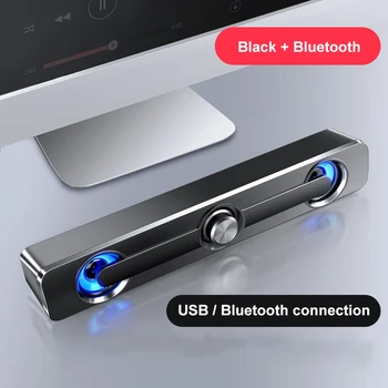 

SADA bluetooth Computer Speaker Desktop Soundbar Speaker Dual Speaker System 3D Stereo Surround Sound Loudspeaker for PC TV