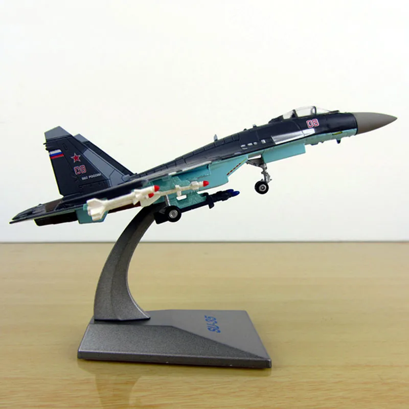 1:144 Советский Союз военно морской флот Su 35 летательный аппарат для России модели