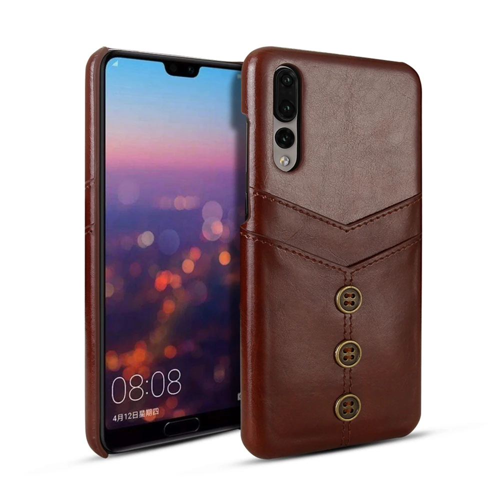 PU защитный чехол для телефона iphone XI Max XIR XS для samsung Note10/10+ 5G для huawei mate 20 P30 Pro P30Lite задняя крышка для карты