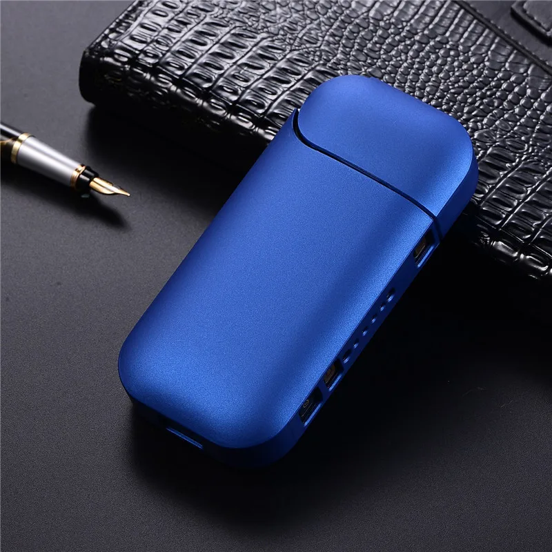 Fashion Black Color PC Case II III Electronic Cigarette Full Protective Case  For IQOS 2.4 Plus