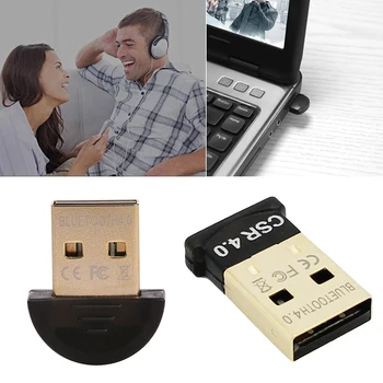 

Wireless USB Bluetooth Adapter 4.0 Bluetooth Dongle Music Sound Receiver Adaptador Bluetooth Transmitter For Computer PC Laptop