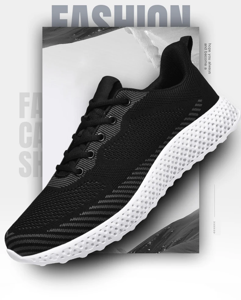 VESONAL брендовые дышащие кроссовки Flyknit Мужская обувь для взрослых легкая обувь Модные осенние новые уличные беговые мужские кроссовки обувь
