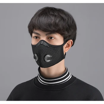 

Riding mask filter PM2.5 anti-haze breathable dust-proof bicycle respirator sports protection dust mask anti-dripping
