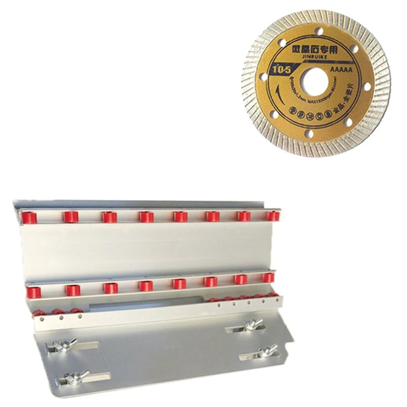

Tiling 45 Degree Angle Cutting Helper Tool Tiles Exposed Outside Corner Construction Tool for Stone Cutting Machine