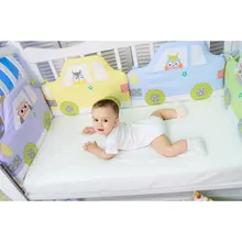 Бортики в кроватку для новорожденного в детскую кроватку бортики машинки бортики подушки для мальчика