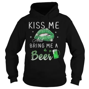 

Kiss Me and Bring Me A Beer St. Patrick's Day Unisex Hoodie