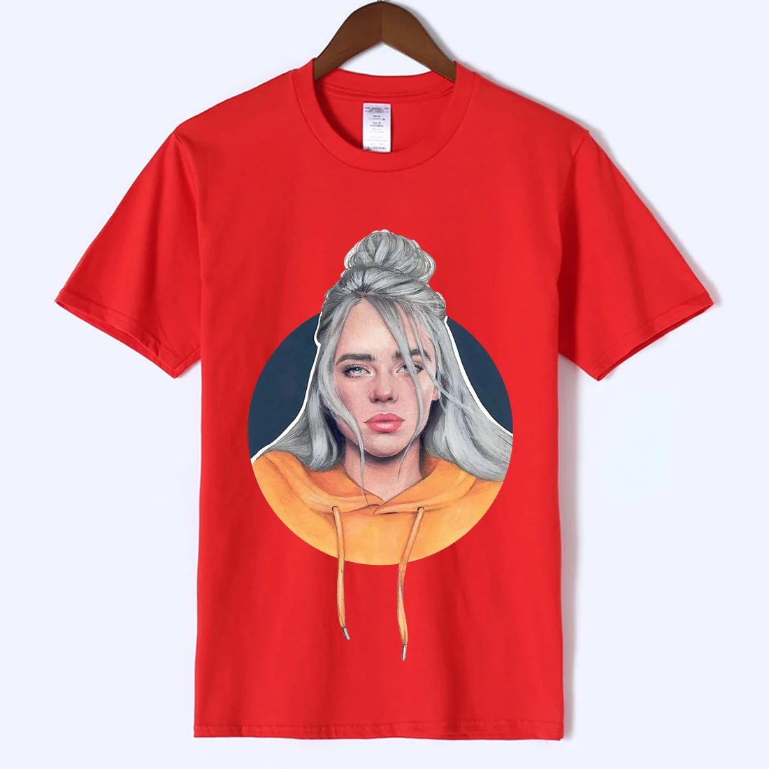 Billie Eilish Футболка мужская/wo Мужская 90s винтажная уличная футболка в стиле хип-хоп футболка с забавным принтом мужские футболки Xxxtentacion