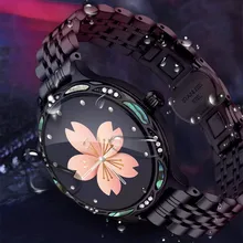 Женские Смарт-часы, мониторинг сердечного ритма, кровяного давления, браслет, спортивный фитнес-трекер, bluetooth, водонепроницаемые, алмазные Смарт-часы