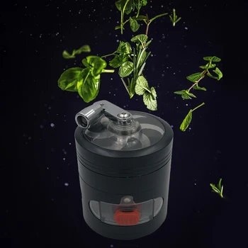 

4 Layers Herb Spices Tea Grinder Smoke Crusher Zinc Alloy Smoking Pipe Accessory for Household Kitchen Easy Supply