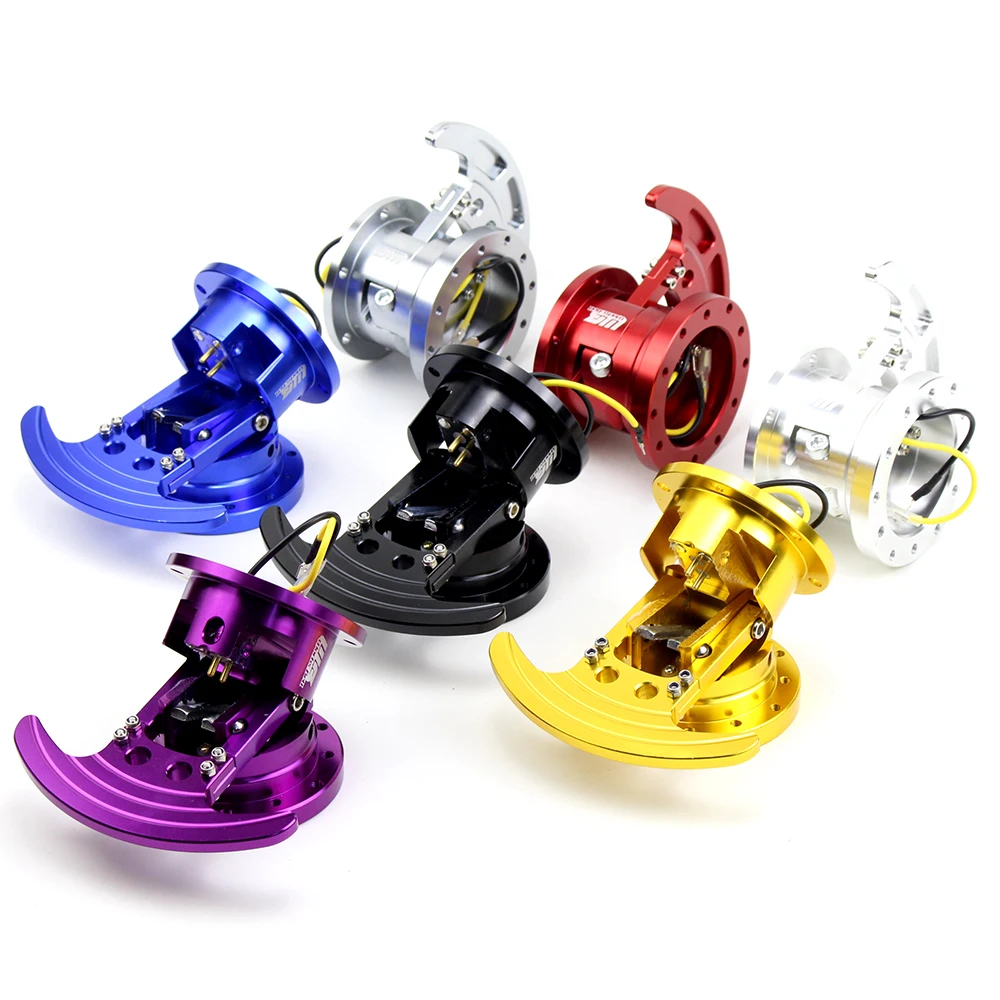 

Racing Car Steering Wheel Quick Release Hub Kit Adapter Body Removable Snap Off Boss Kit