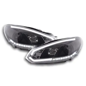 

FKSFSVW13043fari Daylight LED lightbar and DRL for VW Golf 6 year Constr. 08-12 Black