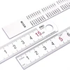 15/20/30/50cm metal stainless steel ruler thickened student stationery Multifunctional engineering Office drawing tool set ► Photo 2/6