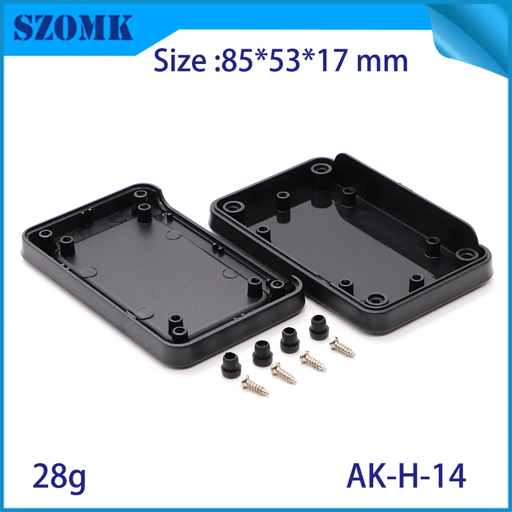 szomk handheld plastic box for electronics instrument housing plastic enclosure for pcb design junction box device project box (7)