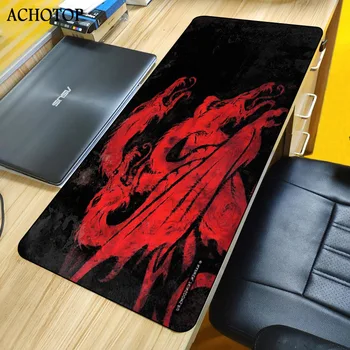 

Red Dragon Large Gaming Mouse Pad Gamer 900x400mm Keyboard Mousepad Locking Edge Mice Mat For PC Computer Laptop pad
