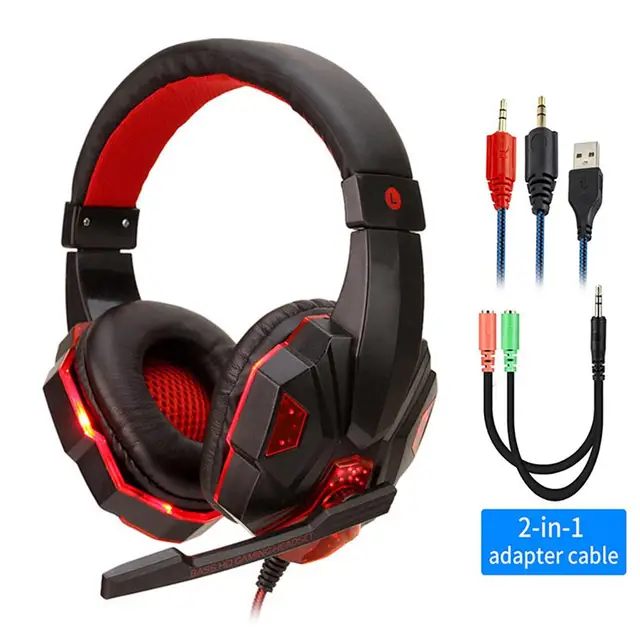Professional Led Light Wired Gaming 