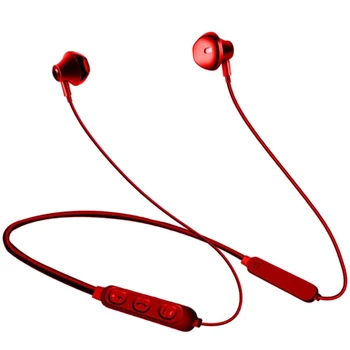

Y10 Wireless Headphone Handsfree Bluetooth Earphones Bass Earbuds Sport Running Headset with Mic for IPhone Xiaomi Samsung,Red